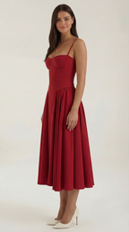 Elise | Vestido Midi con Corset
