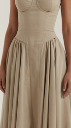 Elise | Vestido Midi con Corset