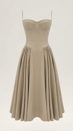 Elise | Vestido Midi con Corset