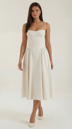 Elise | Vestido Midi con Corset