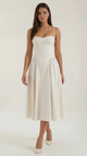 Elise | Robe midi à corset