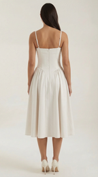 Elise | Vestido Midi con Corset