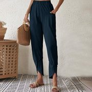 Essari - Pantalon à Ourlet Effiloché